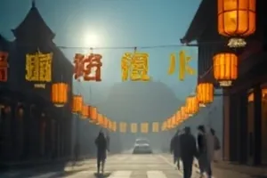《走廊尽头的光》封面，狭长走廊与一扇透光门
